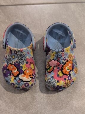 Kids Floral Crocs